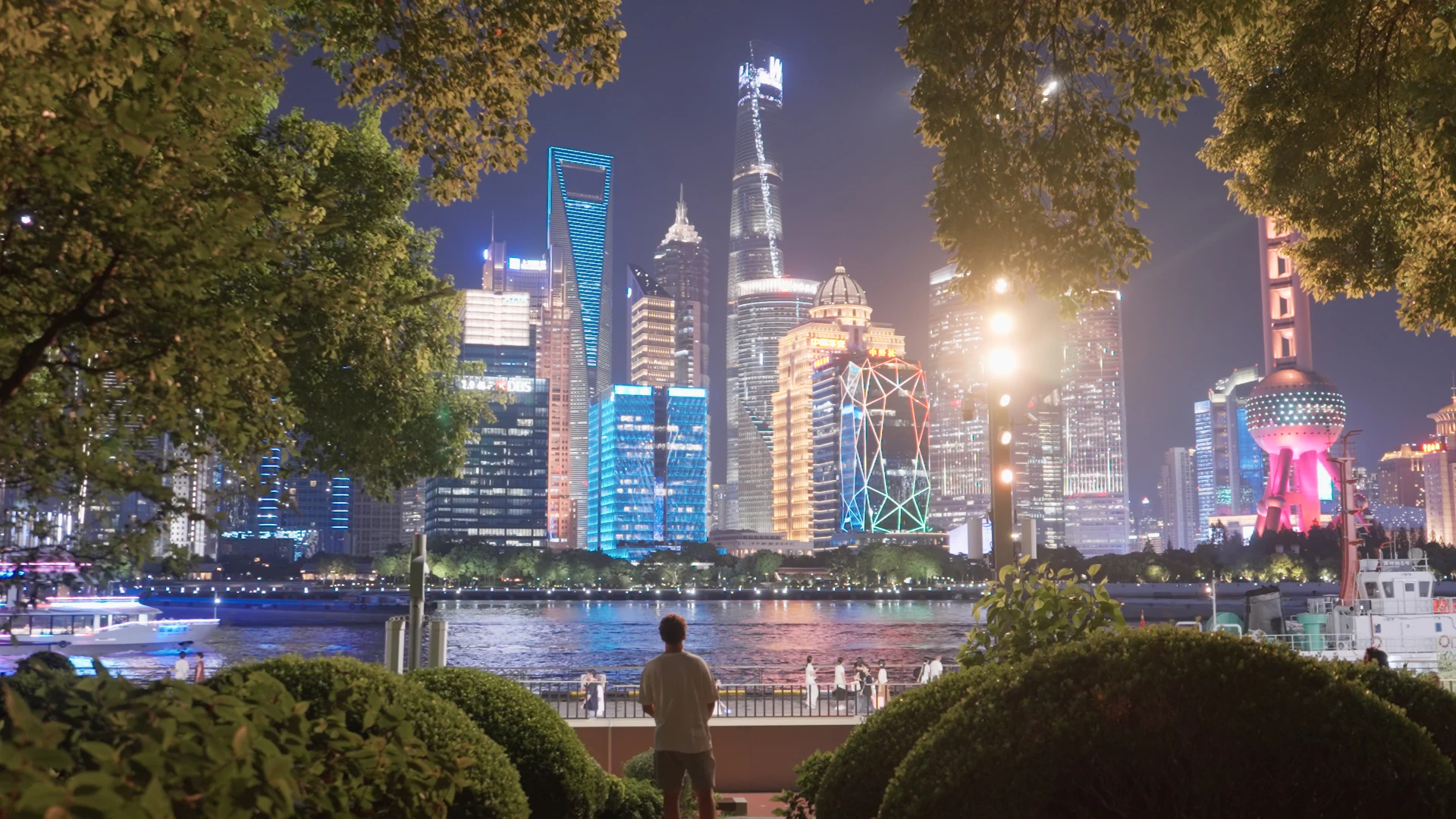 Skyline de Shanghai la nuit, Rec. 709