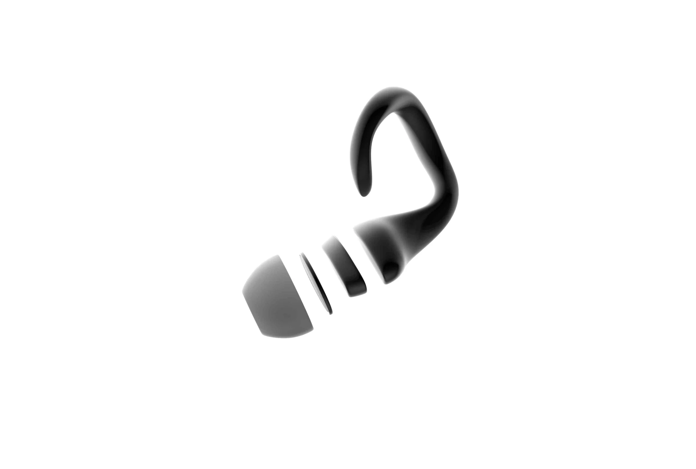 3D render — exploded view with detachable tip