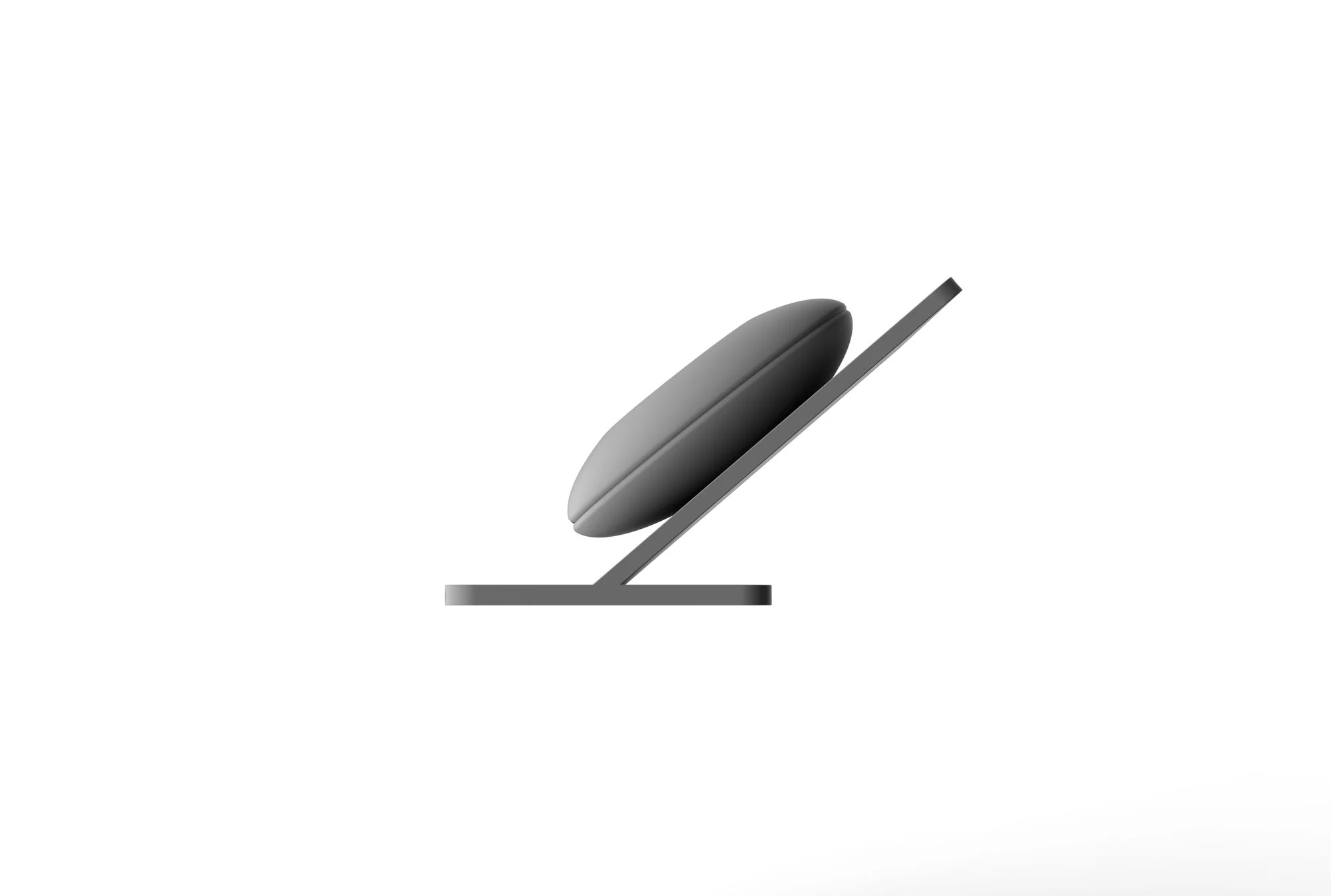Charging dock — side view